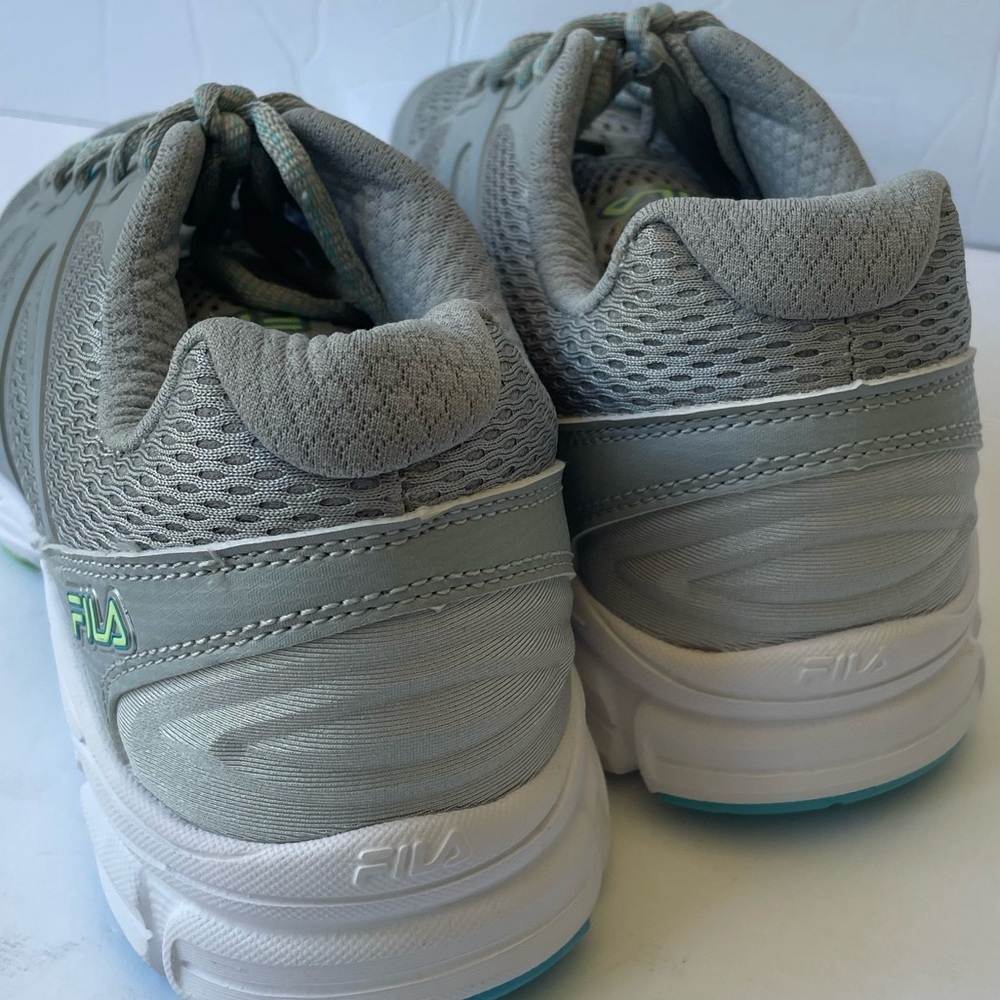 Fila Running Sneaker Women’s Shoe Inspell 6 Gray/Blue/White Size 9.5 - Picture 4 of 10